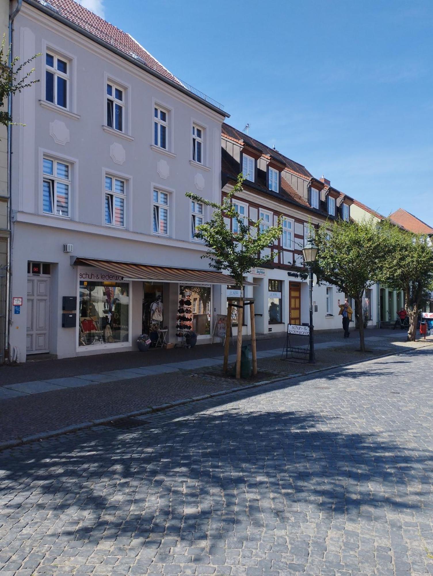 Altstadt Ferienwohnung Angermunde Buitenkant foto