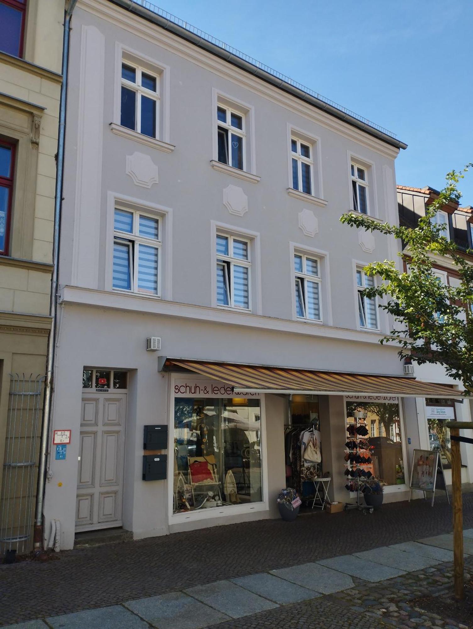 Altstadt Ferienwohnung Angermunde Buitenkant foto
